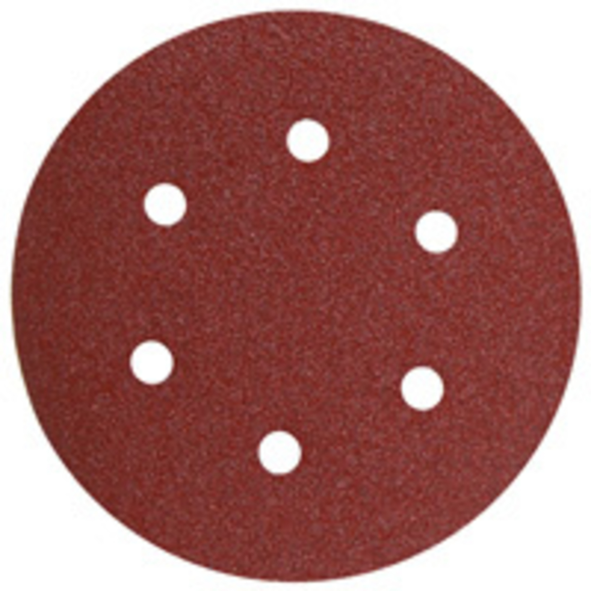 Bosch Hook-And-Loop Sanding Discs — 40 Grit, 6in., 6-Hole, 5 Pcs, Model# SR6R040